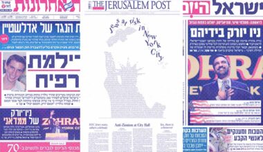 Watching Mamdani in Tel Aviv