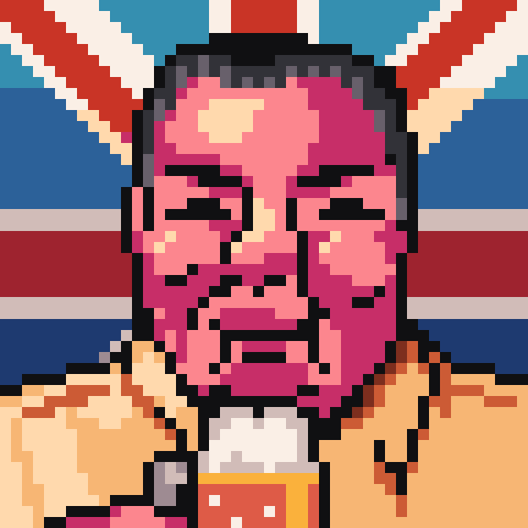 Made pixel art of Barry 63, thought you all might enjoy