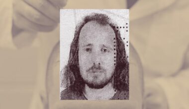 A portrait of British citizen Mentor Rama, who died in Istanbul after undergoing a hair transplant and dental treatment. (IHA Photo)