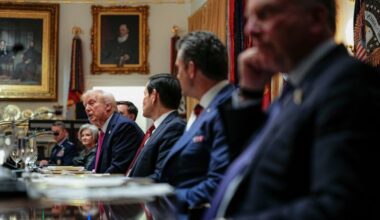 Trump officials prepare for potential cabinet shakeup after one-year mark