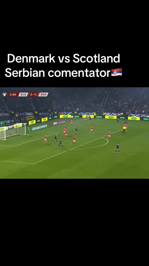 I guess our Serbian commentator really adores your country :D