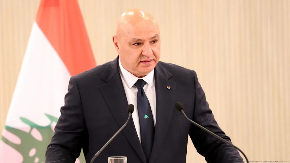 Lebanese President Joseph Aoun isn't ruling out entering direct negotiations with Israel to find a diplomatic solution to the difficult situation<span class="copyright">Lebanese Presidency Office apai/APA Images/ZUMA/picture alliance</span>