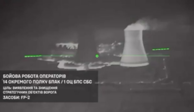 Nighttime drone strikes by the Ukrainian 14th regiment hit the Zuevska and Starobesheve thermal power plants in the Russian-occupied Donetsk region. The FP-2 guided strike drones were used.