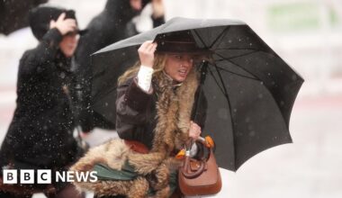 Weather warnings in force as Storm Claudia brings heavy rain to UK