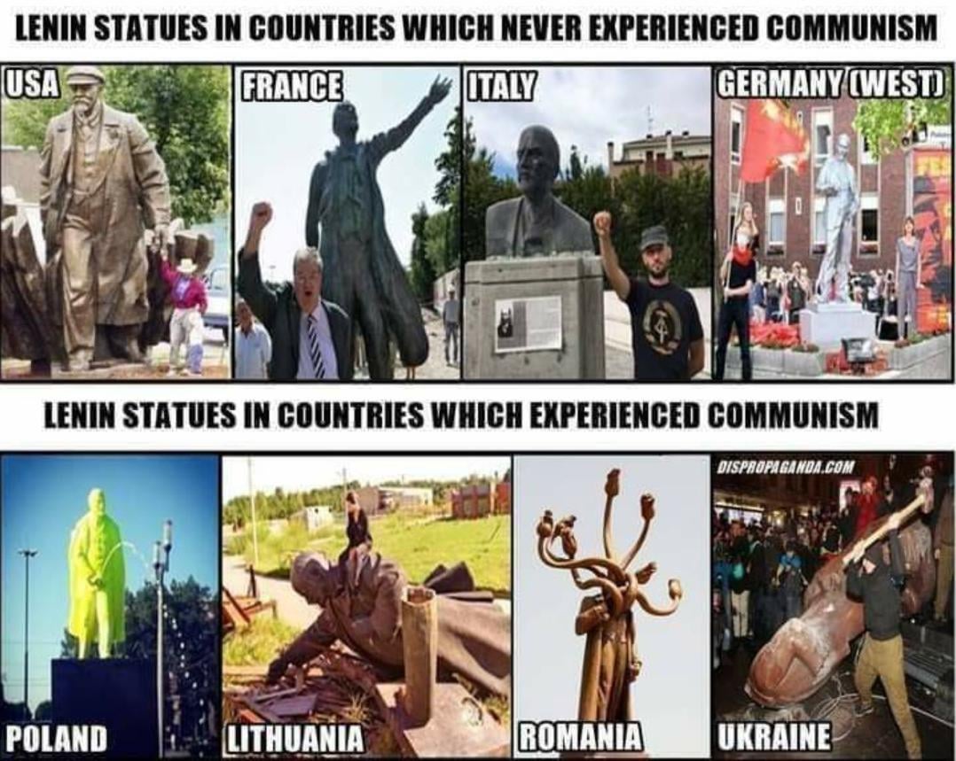 What’s up with the Lenin Statues?
