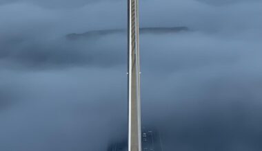 Atop the Queensferry Crossing