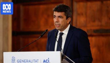 Leader of Spain's Valencia region, Carlos Mazon, resigns over handling of last year's deadly floods