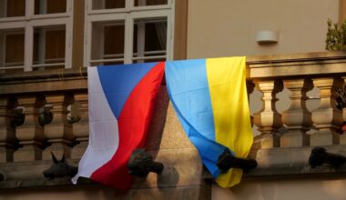 Czech Parliament Battle Over The Ukrainian Flag