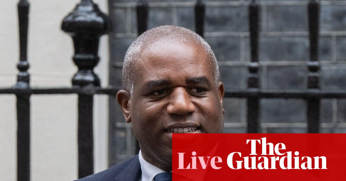 Labour's David Lammy - "I took a DNA test and I'm 5% Scotttish"