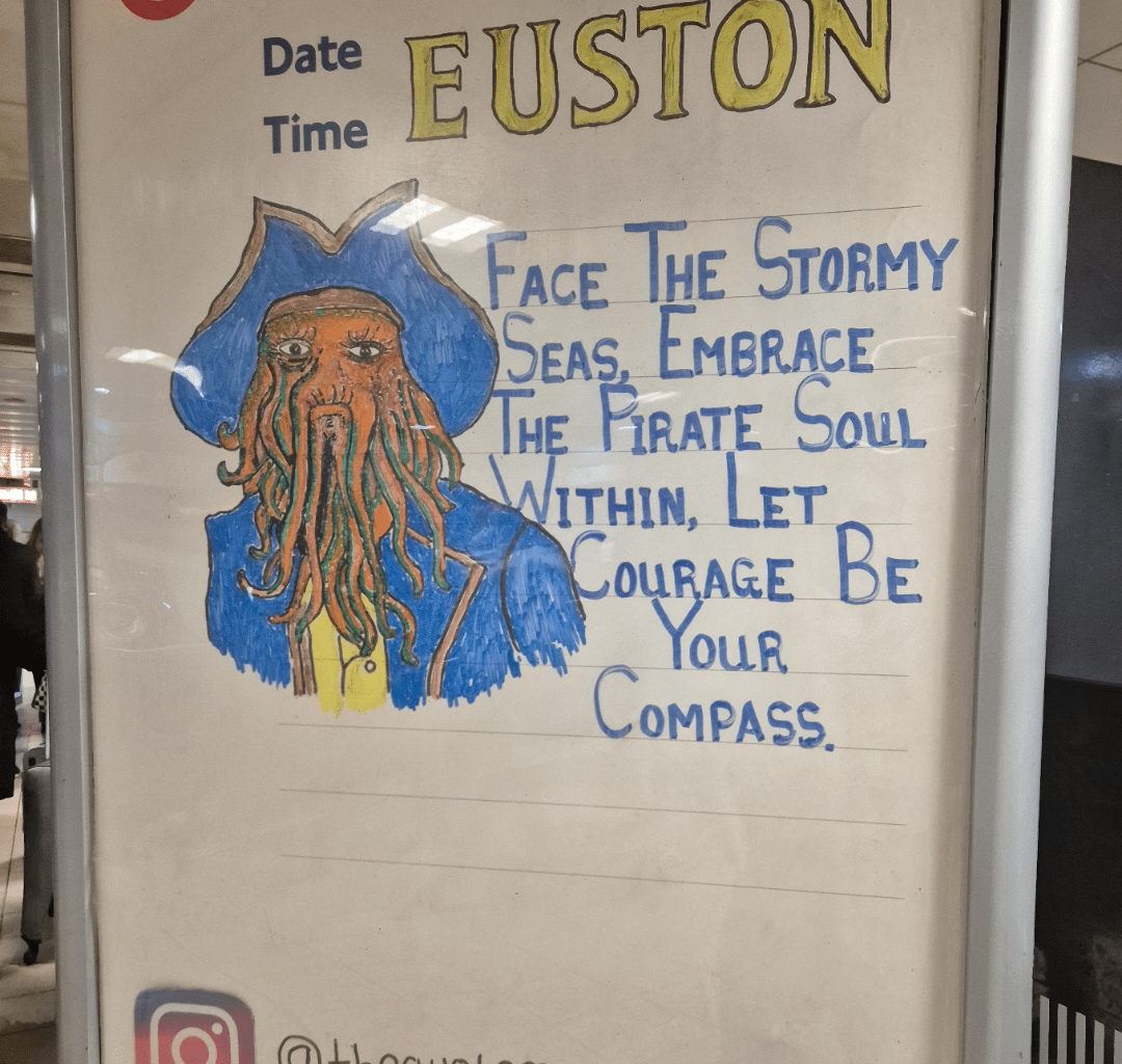 Euston yesterday!