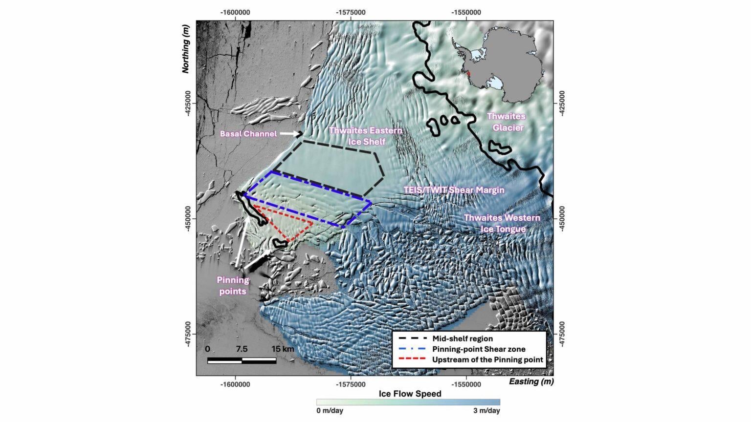 Cracks in Antarctic 'Doomsday Glacier' ice shelf trigger accelerated destabilization