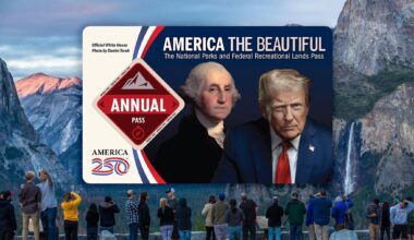 Trump's face on new national park passes outrages conservationists