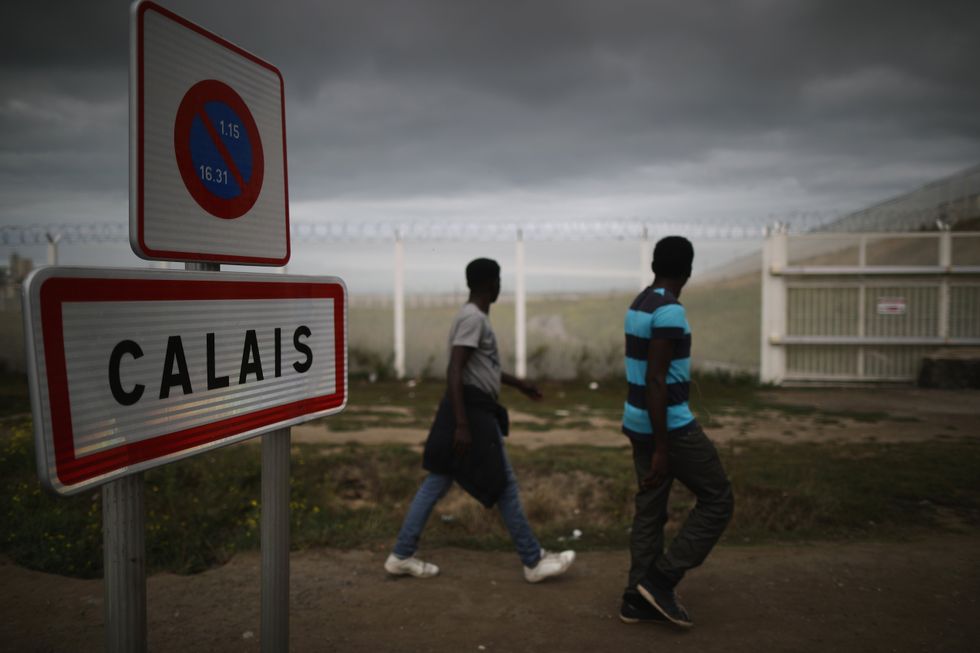 Calais fence