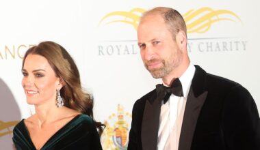 Prince William was caught on camera breaking protocol with secret Kate Middleton kiss