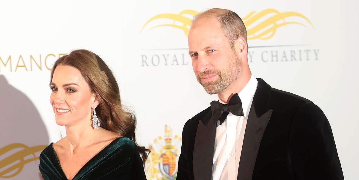 Prince William was caught on camera breaking protocol with secret Kate Middleton kiss