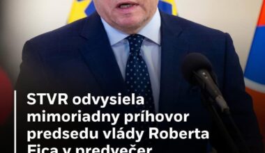 Fico pustil do gatí - Mimoriadny príhovor k 17. novembru