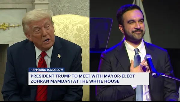 Trump, Mamdani to meet at White House Friday after weeks of public clashes