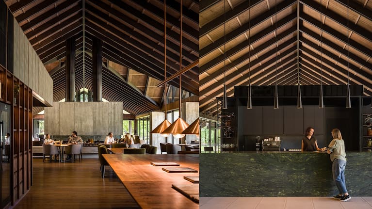 Chris Wheeler and Ashton Wright of Hierarchy Group won two awards for Sugarloaf at Flockhill in Lake Pearson, Canterbury.