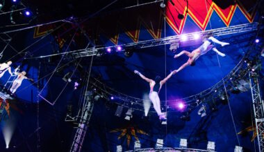 Cirque de Lux will be back in the Glacis park this year