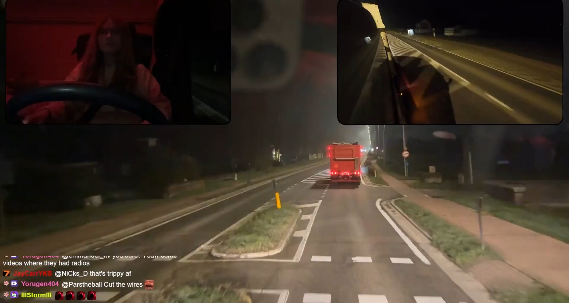 Truck driver captures tractor spilling hundreds of sugar beets across Belgian road during livestream