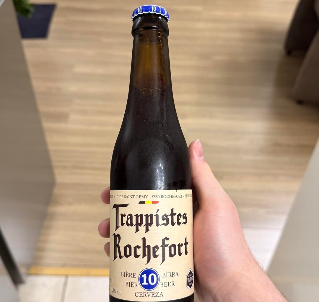 Beer #3 - Rochefort 10. Merveille indeed, thanks for the recommendation! It did taste stronger than the previous two, and I really enjoyed the coffee notes.  Beautiful foam color as well. What’s next?