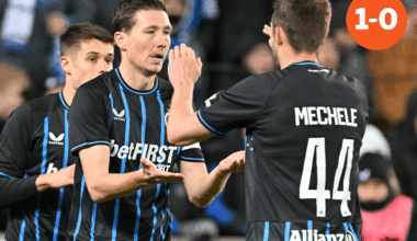 Matig Club Brugge komt met de schrik vrij tegen stevig Charleroi, Hans Vanaken bezorgt blauw-zwart de zege