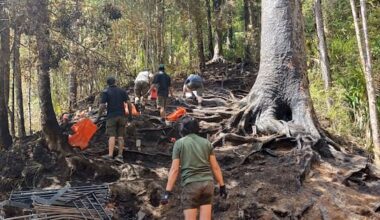 Embers responsible for huge blaze at popular Akl track