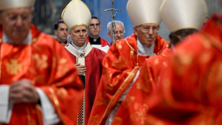 Homily of Pope Leo XIV at the Mass for Pope Francis and the Deceased Cardinals and Bishops