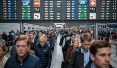 British, klm, finnair, tap, swiss and more face 30 flight cancellations and 449 delays in uk, netherlands, finland, portugal, switzerland, leaving passengers stranded across manchester, amsterdam, rovaniemi, geneva, and more