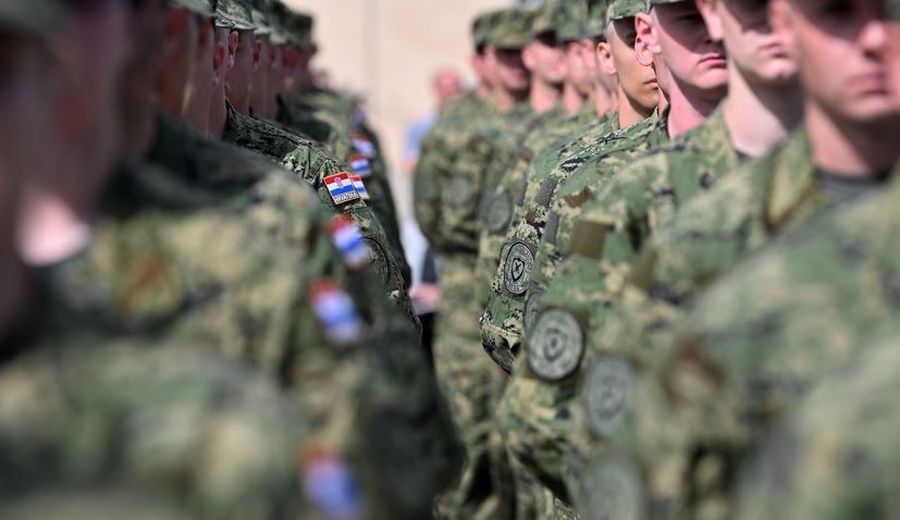 Croatia soldiers and sailors