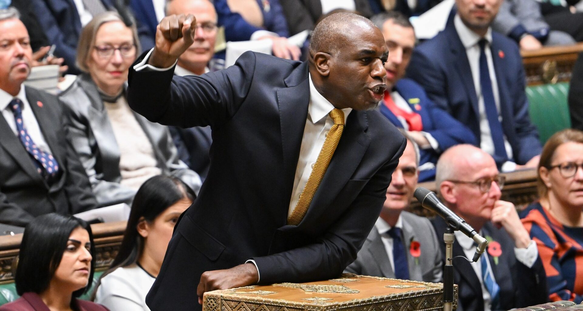 Fury as 'calamity' David Lammy refuses to admit ANOTHER migrant fiend was mistakenly freed amid poppy blunder at PMQs