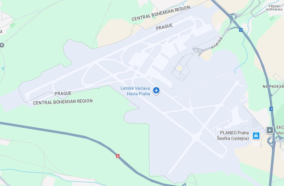 Bylo cílem Letiště Václava Havla nakreslit letadlo?