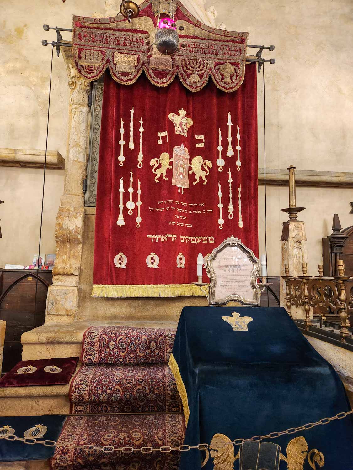 The Old-New synagogue, one of the stops on on a Jewish walking tour of Prague with kids