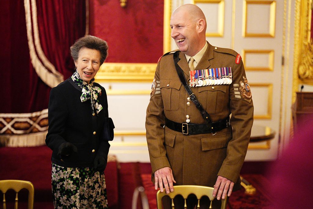 Anne meets with Sergeant Major Andrew Stokes