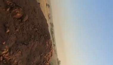 The last stand in El Fasher, pro-govt forces and civilians with almost no ammo are surrounded and pinned down at a RSF built berm while attempting to break out of the city. 10/27/25