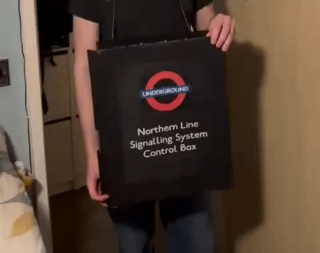 My Halloween costume may be scary to those along the Northern Line...