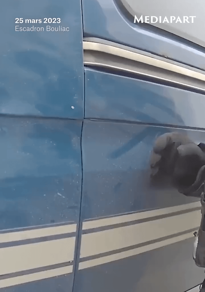 Des images inédites filmées par les gendarmes révèlent des violences policières pendant la manifestation de Sainte-Soline