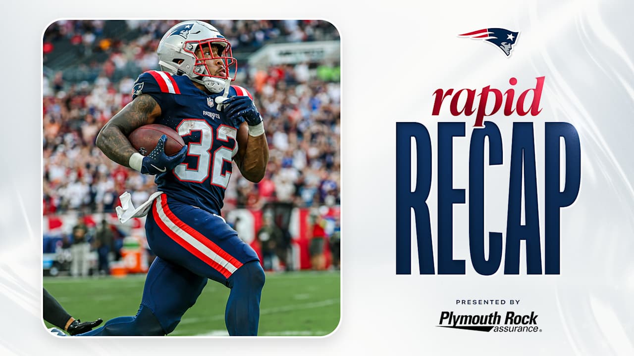 Big Plays Power Patriots Victory over Buccaneers, 28-23