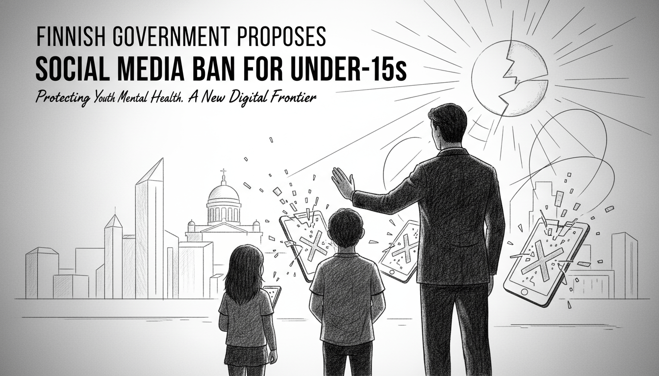 [Finland] Government proposes social media ban for under-15s with surprising cross-party support (x-post r/NordicsToday)