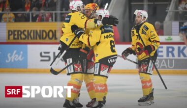 National League am Freitag - Bern gewinnt spektakuläres Derby in Biel – Lions siegen erneut - Sport