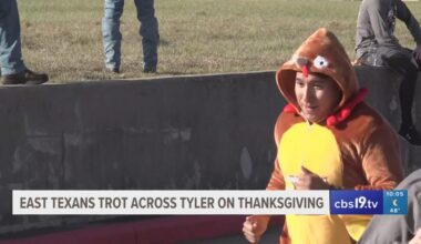 East Texans work up an appetite at annual Tyler Turkey Trot