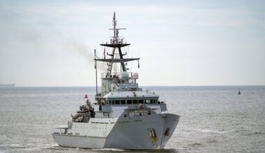 Royal Navy intercepts Russian warship and tanker off UK coast