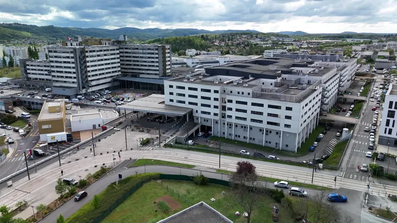 Le CHU de Besançon.