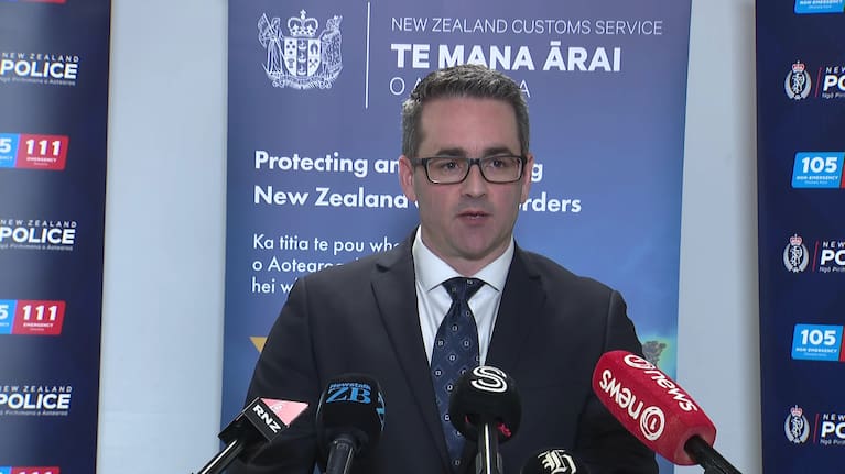 Dominic Adams, manager of investigations for New Zealand Customs.