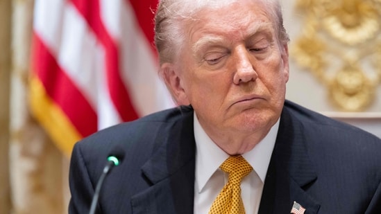 US President Donald Trump said he wants Republicans to end the shutdown quickly and scrap the filibuster.(AFP)