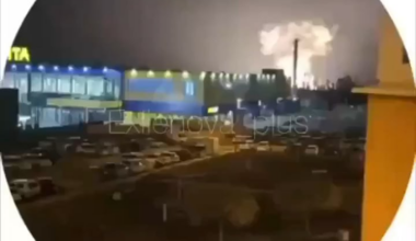 Novorossiysk. Another angle. According to OSINT data, at the moment of the strike on the S-400 positions, there could have been up to seven launchers. And if this is confirmed by satellite images, it will likely become the largest simultaneous strike on Russian air defense systems.
