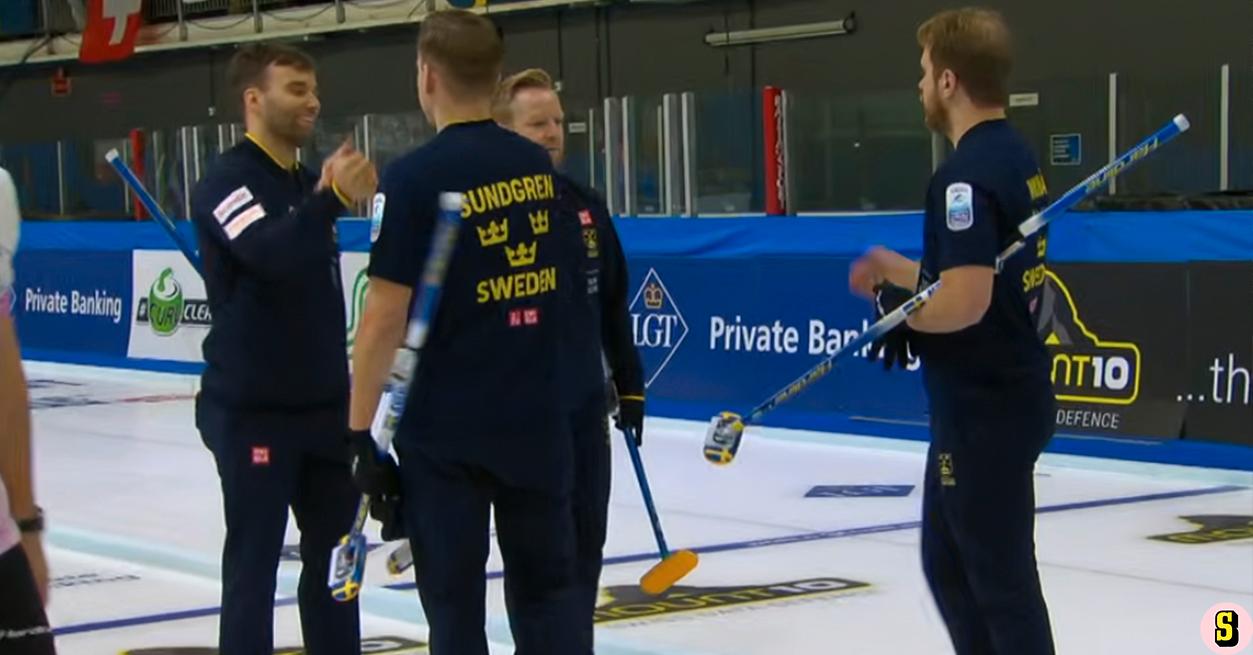 Sverige med Lag Edin är klart för EM-finalen i curling 2025