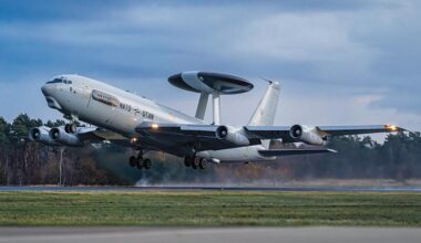 E-3 Sentry taking off