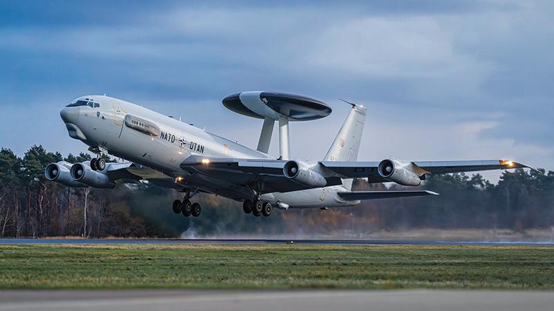 E-3 Sentry taking off