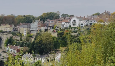 Knaresborough in autumn